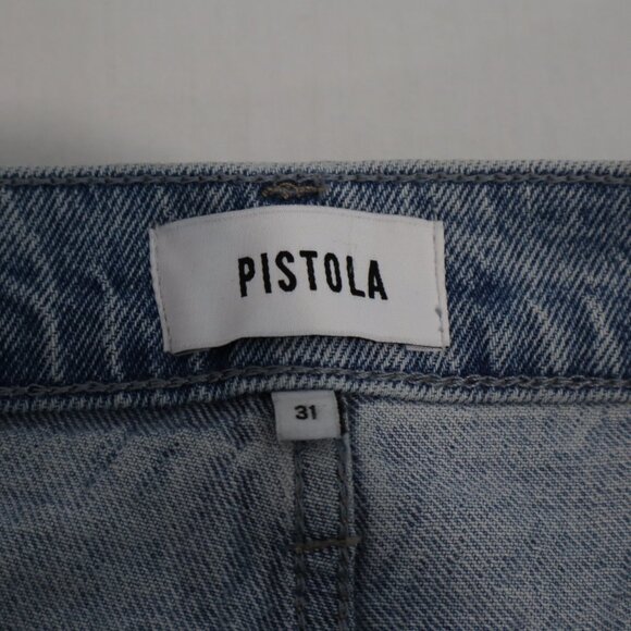 Pistola Womens Bri High Rise Slim Straight Ankle Jeans Light Wash Size 31 NWT - Picture 5 of 10